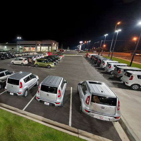 LED Area Light | Adj Watt 100W/150W/200W/240W/300W | 48000Lm | Adj CCT 3K/4K/5K | 120-347V