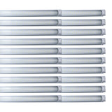 LED Integrated Tube | 60 Watt | 9000 Lumens | 6500K | 120Vac | 8ft | Striped Lens | ETL Listed | 5 Year Warranty