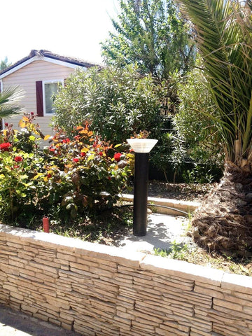 Solar Bollard Light | 3.5 Watt | 420 Lumens | 3000K-5000K CCT | Solar Panel 6Wc