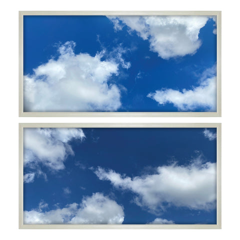 LED Cloud Panel | Adj Watt 30W/40W/50W/60W/72W | Adj CCT 3K/3500K/4K/5K/6500K | 100-277V