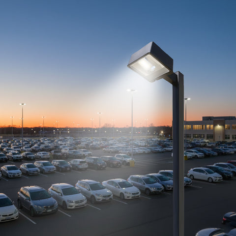 LED Retrofit Flat Head Corn Bulb | Adj Watt 75W/95W/110W | 14080 Lumens | Adj CCT 3000K/4000K/5000K | 120-277V