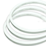 LED Neon Rope Light | 144 Watt per Roll | WHITE Color | 24V DC | 50FT/Roll | Type D | UL Listed