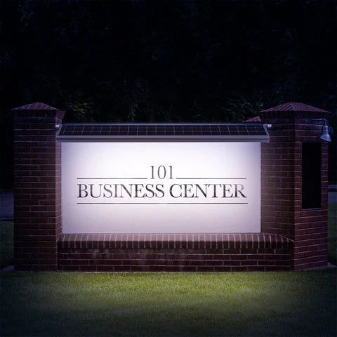 Solar Signage Light | 12.5 Watt | 2500 Lumens | 5000K