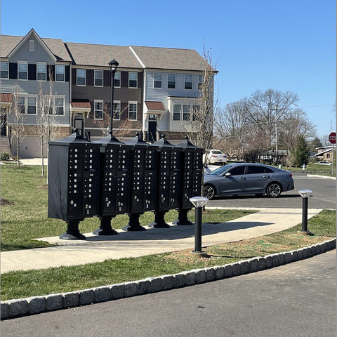 Solar Bollard Light | 3 Watt | 588 Lumens | 2300K-6500K | Solar Panel 6,3Wc