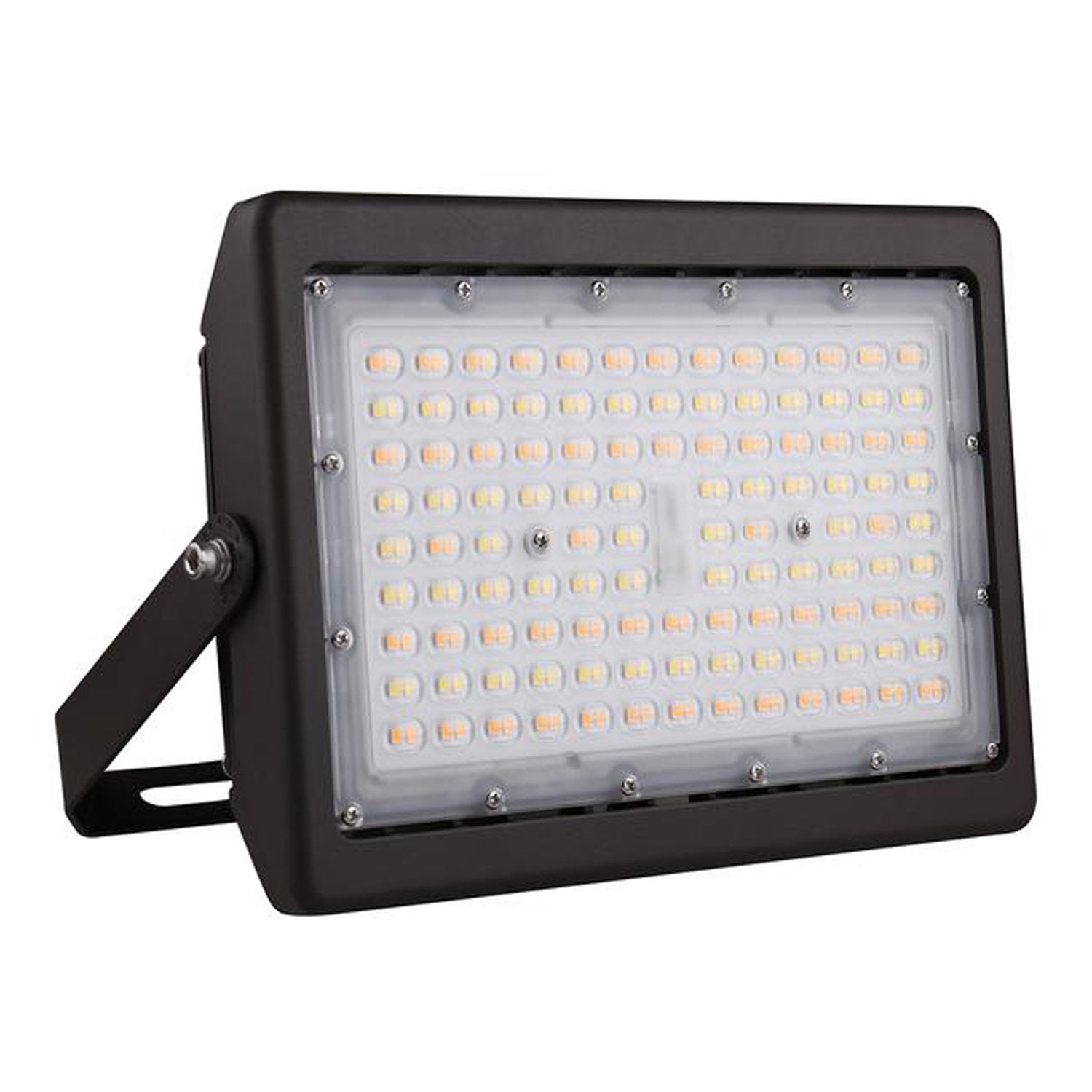 LED Flood Light | 90 Watt | 11321 Lumens | Adjustable CCT 3000K-4000K-5000K | 120V-277V | U-Bracket Mount | Bronze Housing | IP65 | UL & DLC Listed | 5 Year Warranty - Nothing But LEDs