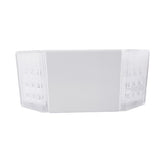 LED Dual Head-LED Emergency Light | 3.6W | White | 120-277V | 3.6V Ni-MH Battery | Double Side | UL Listed | Pack of 2 - Nothing But LEDs