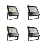 LED Flood Light | 20 Watt | 2400 Lumens | 5000K | 100-277Vac | U-Bracket Mount | Black Housing | UL Listed | Pack of 4 - Nothing But LEDs
