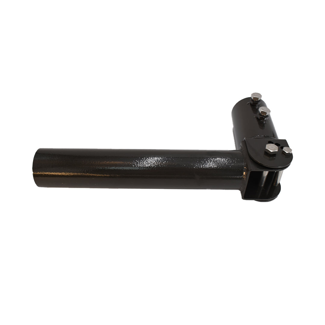 Adjustable tenon Adaptor | Round Pole bracket | Bronze - Nothing But LEDs