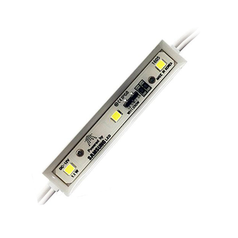 LED Sign Module | 1.1 Watt | 132 Lumens | 6500K | White Color | 12V DC | IP68 | Channel Letter Lighting | Display Lighting | 5 Years warranty | Pack of 50 - nothingbutleds.com