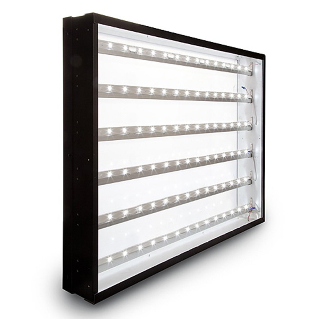 LED Light Box Linear Bar | 66 Watt | 7260 Lumens | 6500K | 24V | 117.91" | Double Sided | IP66 | UL Listed | 5 Year Warranty | Pack Of 4 - Nothing But LEDs