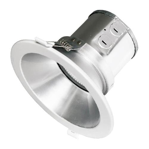 LED Commercial Down Light | 15 Watt | 1275 Lumens | 3000K | 120V-347V | With 8in Trim | Dimmable | UL & ES Listed | 5 Year Warranty
