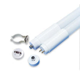 LED T8 Glass Tube | 42 Watt | 6000 Lumens | 5000K | 120V-277V | 8ft | Frosted Lens | Type B | Double Ended Power | UL & DLC Listed | 5 Year Warranty | Pack of 20 - Nothing But LEDs