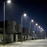 LED Area Light | 320 Watt | 44800 Lumens | 5000K | 120V-277V | Yoke Mount | Grey Housing | IP66 | UL & DLC Listed | 5 Year Warranty - Nothing But LEDs