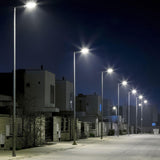 LED Area Light | 300 Watt | 49795 Lumens | 5000K | 100V-277V | Yoke Mount | Grey Housing | IP65 | UL & DLC Listed | 5 Year Warranty - Nothing But LEDs