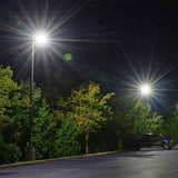 LED Area Light | ADJ Wattage 200W/240W/300W | 51000 Lumens | 5000K | 120V-277V | Yoke Mount | Black Housing | IP65 | UL & DLC Listed | 5 Year Warranty - Nothing But LEDs