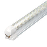 LED Linkable Integrated Tube Light Yonah Series | 4ft | 30Watt | 4200Lumens | 6500K | Striped Lens | Pack of 4 - nothingbutleds.com