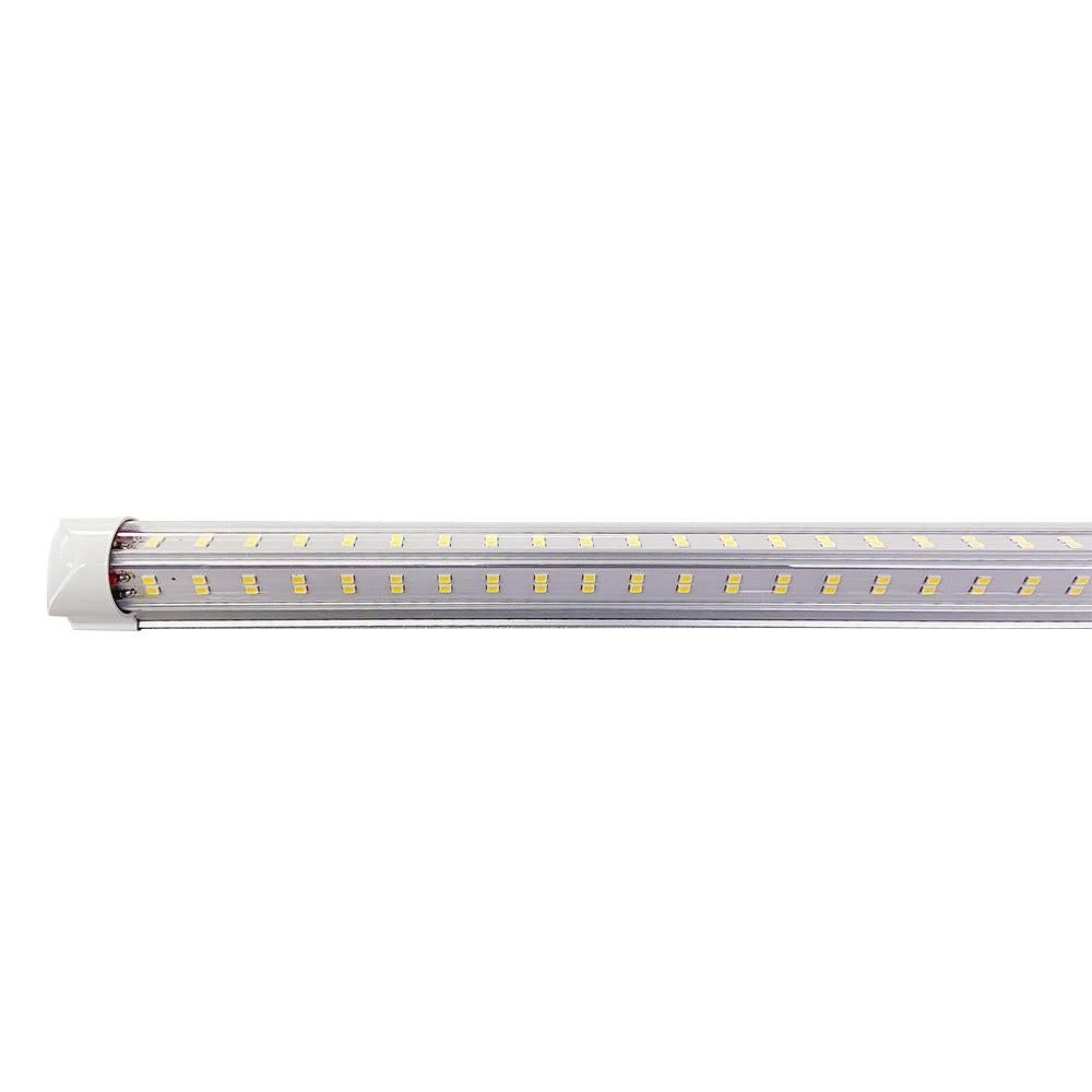 LED Linkable Integrated Tube | 90 Watt | 12600 Lumens | 5000K | 100V-277V | 8' | Clear Lens | ETL Listed | 5 Year Warranty | Pack of 20 - Nothing But LEDs