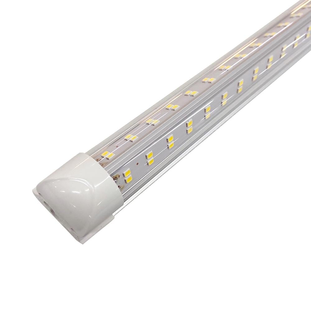 LED Linkable Integrated Tube | 90 Watt | 12600 Lumens | 5000K | 100V-277V | 8' | Clear Lens | ETL Listed | 5 Year Warranty | Pack of 20 - Nothing But LEDs