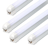 LED Linkable Integrated Tube | 60 Watt | 8400 Lumens | 4000K | 100V-277V | 8' | Frosted Lens | ETL Listed | 5 Year Warranty | Pack of 20 - Nothing But LEDs