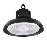 LED UFO Fixture | 240 Watt | 33748 Lumens | 5000K | 120V-277V | Black Housing | IP65 | UL & DLC Listed | 5 Year Warranty - Nothing But LEDs