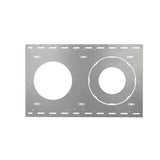 New Construction Plate for LED Commercial-Grade retrofit downlight Drywall 6