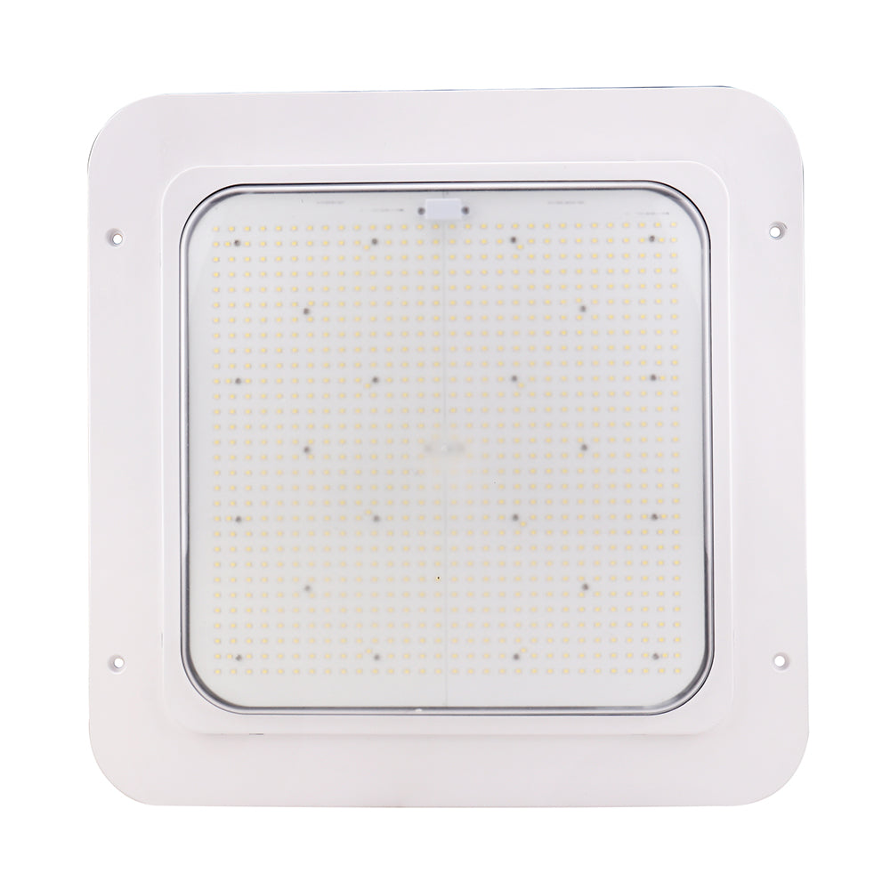 LED Canopy Light | 180 Watt | 26301 Lumens | 5700K | 120V-277V | White Housing | IP65 | UL & DLC Listed | 5 Year Warranty - Nothing But LEDs