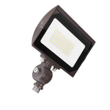 LED Flood Light | 80 Watt | 8800 Lumens | 5000K | 120V | Knuckle Mount | DOB | Bronze Housing | IP65 | UL Listed | 3 Year Warranty