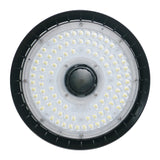 LED Round High Bay | 240 Watt | 40800 Lumens | 5000K | 100V-277V | Bubble | Black Housing | IP66 | UL & DLC Listed | 5 Year Warranty - Nothing But LEDs