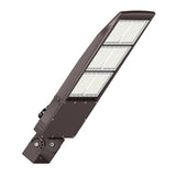 LED Area Light | 450 Watt | 72000 Lumens | 5000K | 120V-277V | Yoke Mount | Bronze Housing | IP65 | UL & DLC Listed | 5 Year Warranty