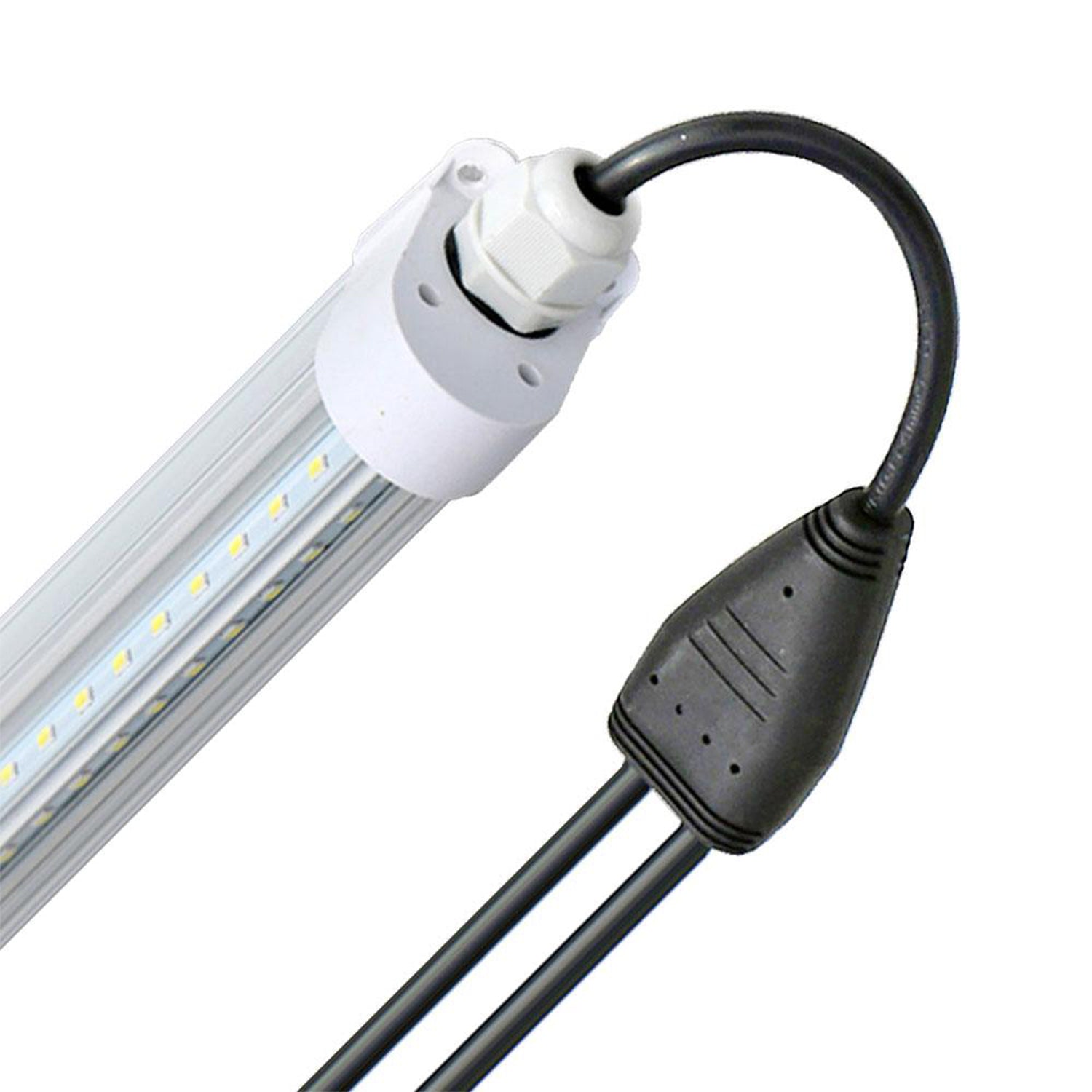 LED Cooler Light | 25 Watt | 2781 Lumens | 5000K | 100V-277V | Linkable | 60in | ETL & DLC Listed | 5 Year Warranty | Pack of 4 - Nothing But LEDs
