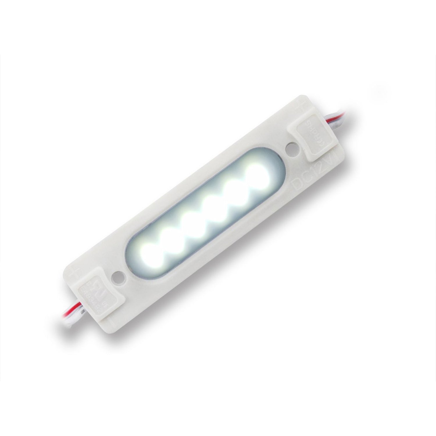 LED Module High Efficiency | 1.8 Watt | White | 12V | IP65 | UL Listed | 5 Year Warranty | Pack of 50 - Nothing But LEDs