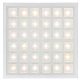 LED Designer Troffers Pixel Square | 2X2 | 40Watt | 5000Lumens | 4000K | ETL Listed | 5 Years Warranty | Pack of 6 - nothingbutleds.com