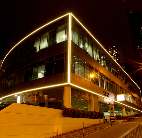 LED Flexible Neon Rope Light | 164 Watt | Yellow | 3000K | 120V | 50 Feet | Includes Clips, Connectors & AC Powered KIT | IP67 | ETL Listed | 2 Year Warranty - Nothing But LEDs