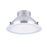LED Downlight | 14 Watt | 1120 Lumens | 3000K | 120V | 6in | White | ES & ETL Listed | 5 Year Warranty