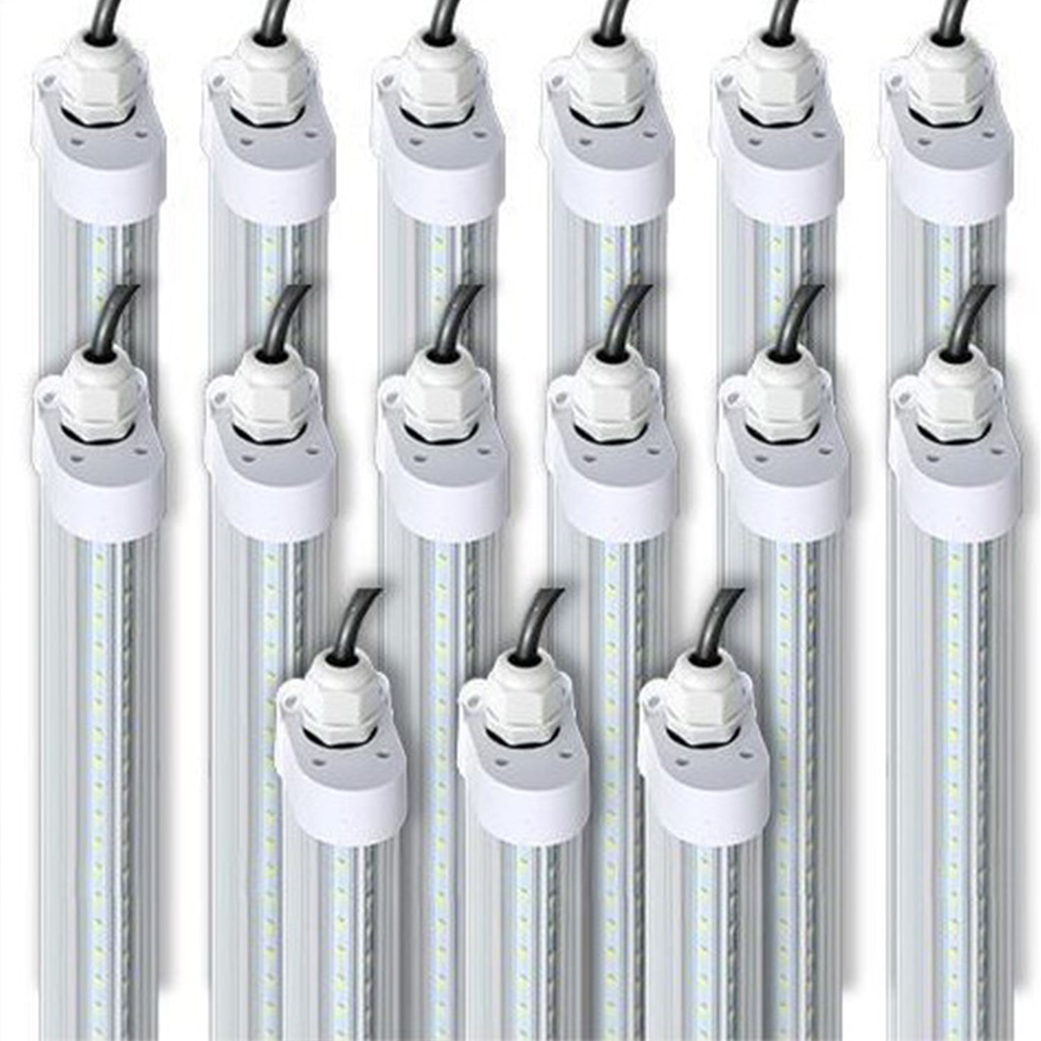 LED Cooler Light | 25 Watt | 2781 Lumens | 5000K | 100V-277V | Linkable | 60in | ETL & DLC Listed | 5 Year Warranty | Pack of 4 - Nothing But LEDs