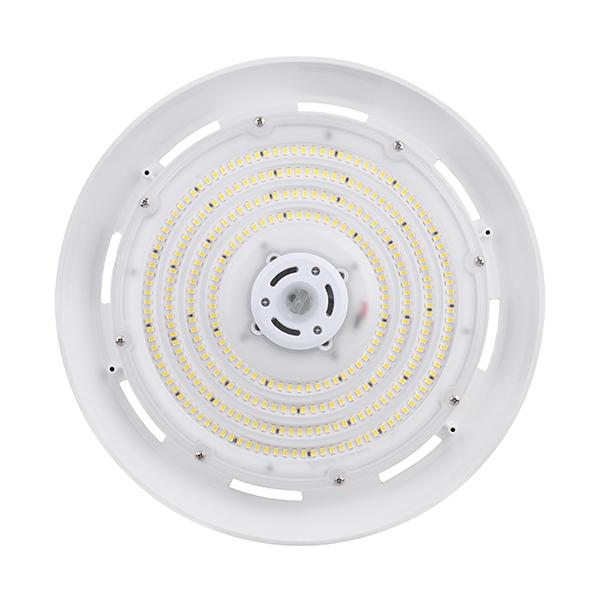 LED UFO Fixture | 150 Watt | 20893 Lumens | 5000K | 120-277V | White Housing | IP65 | UL & DLC Listed | 5 Year Warranty - Nothing But LEDs