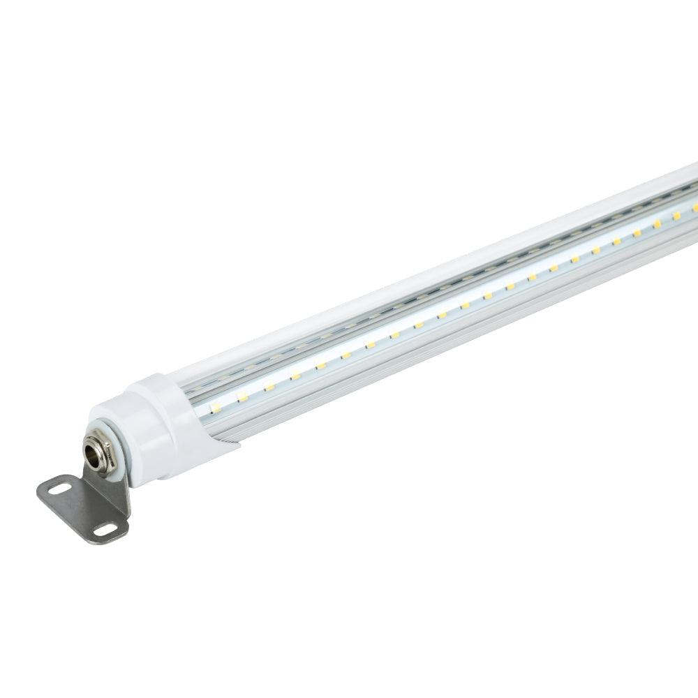 LED Cooler Light | 30 Watt | 3900 Lumens | 6500K | 100V-277V | 6ft | White Housing | UL & DLC Listed | 5 Year Warranty  | Pack of 4 - Nothing But LEDs
