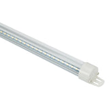 LED Cooler Light | 30 Watt | 3900 Lumens | 6500K | 100V-277V | 6ft | White Housing | UL & DLC Listed | 5 Year Warranty  | Pack of 4 - Nothing But LEDs