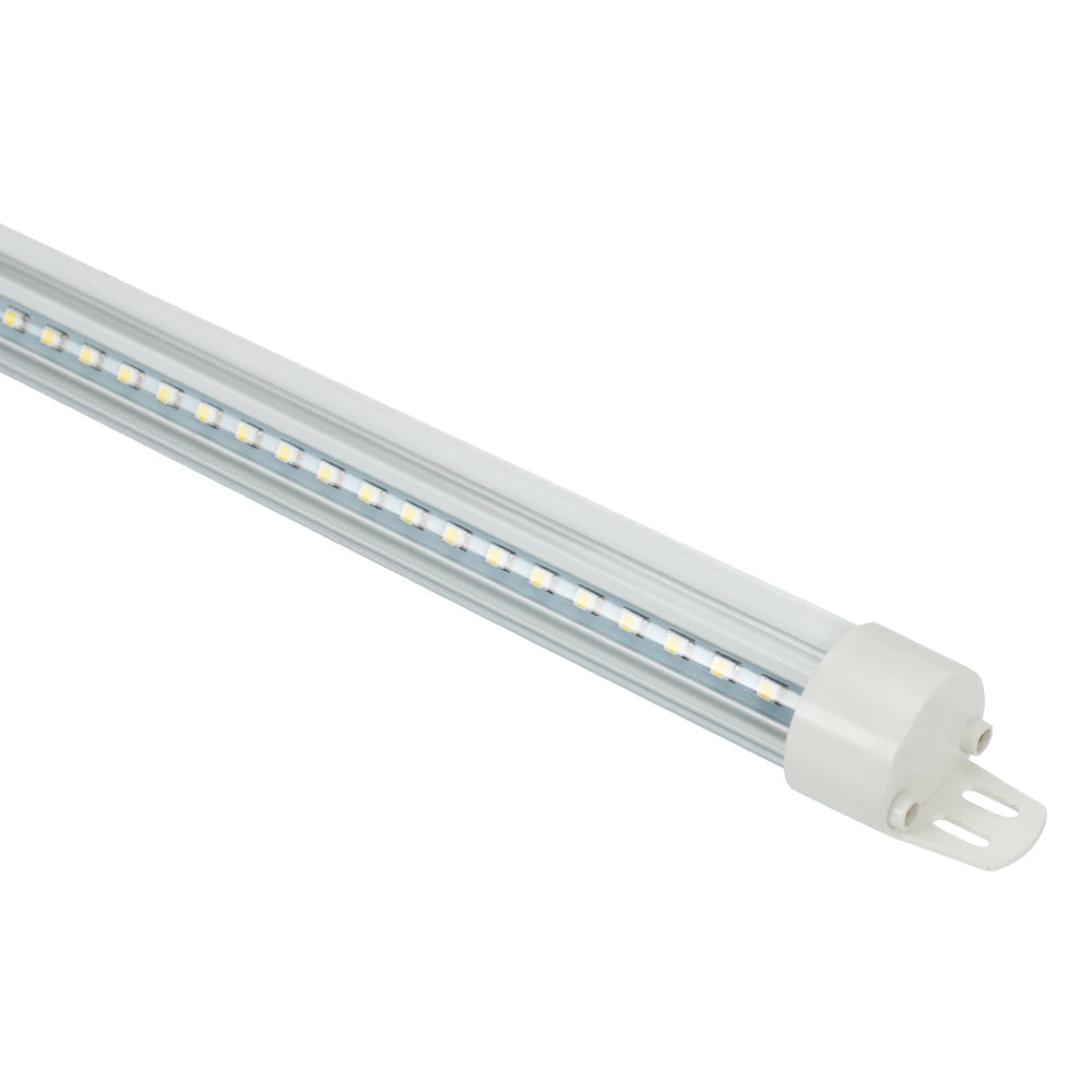 LED Cooler Light | 30 Watt | 3900 Lumens | 5000K | 100V-277V | 6ft | White Housing | UL & DLC Listed | 5 Year Warranty  | Pack of 4 - Nothing But LEDs
