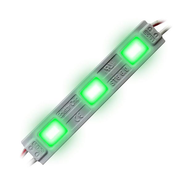 LED Sign Module | 0.72 Watt | Green | 12V | IP67 | CE & ROHS Listed | 5 Year Warranty | Pack of 50 - Nothing But LEDs
