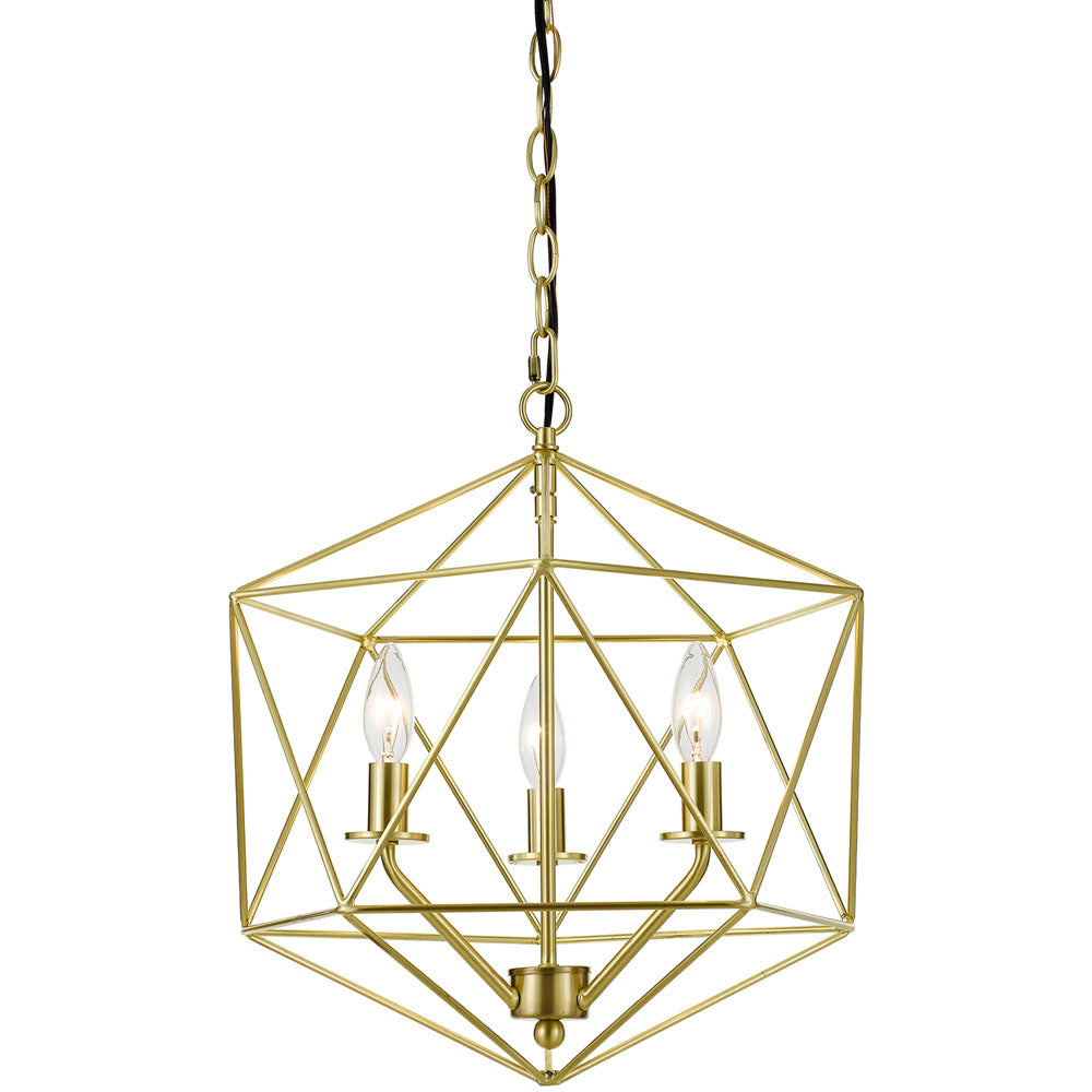 chandelier-bellini-3-60w-bulbs-metal-wire-shade-brushed-gold-finish-af-lighting-elements-series