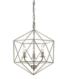 chandelier-bellini-3-60w-bulbs-metal-wire-shade-brushed-nickel-finish-af-lighting-elements-series