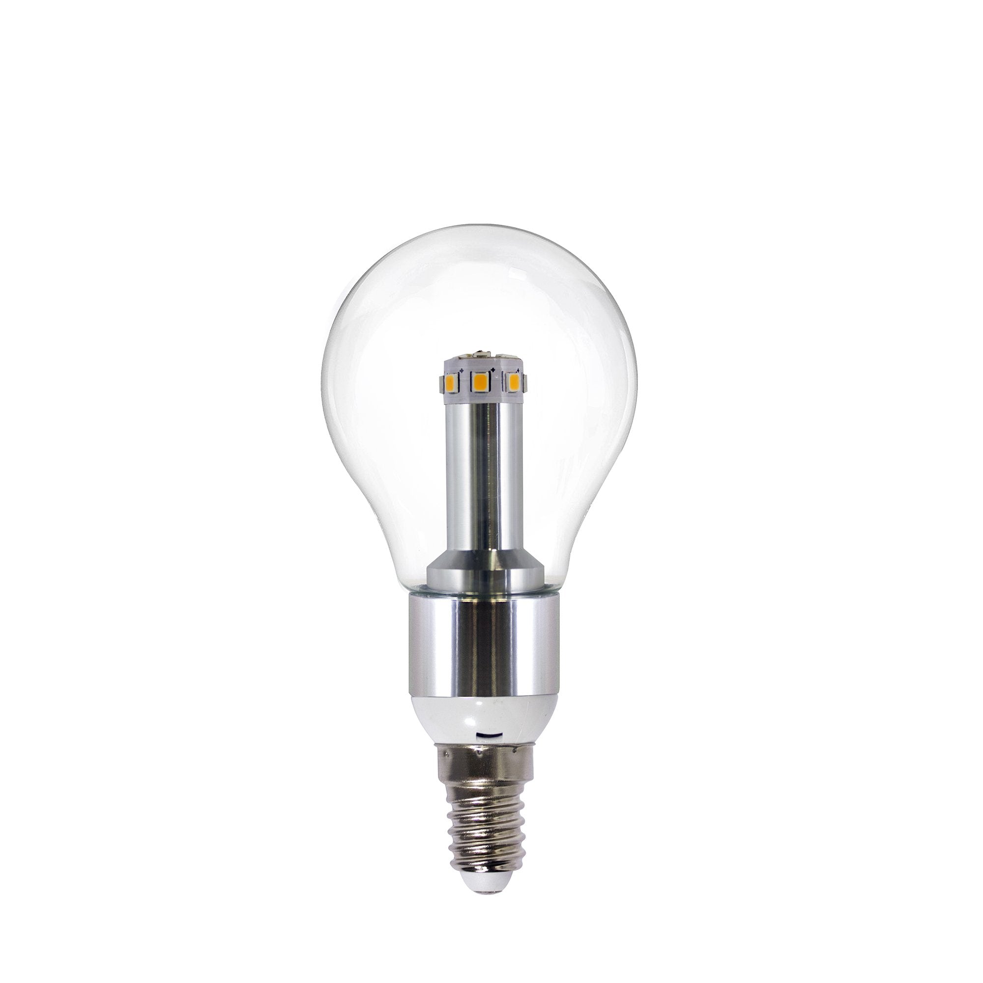 GAMA SONIC LED A50 Bulb | 0.7 Watt | 6000K | 220mA | 11 LED's | Bright White | UL Listed | 2 Years Limited Warranty