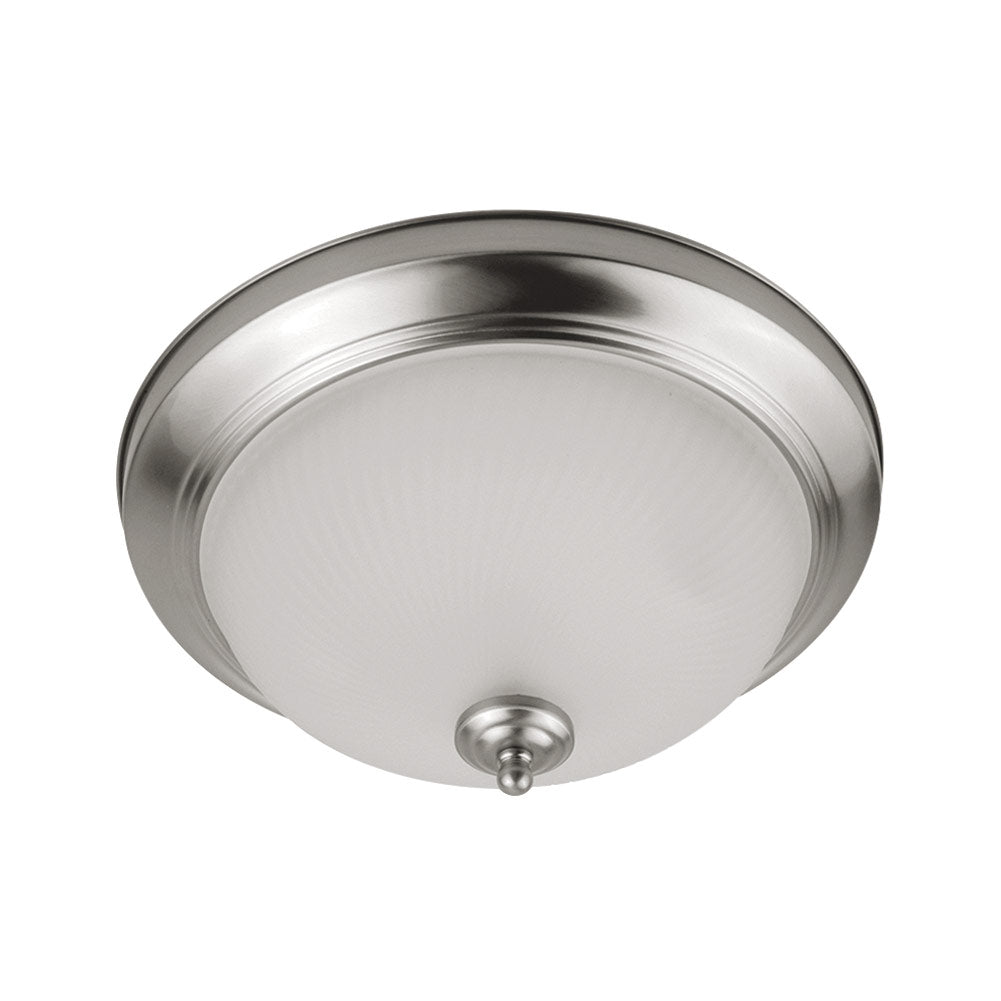 LED Ceiling Light | 11W | 902 Lumens | 3000 CCT | Dimmable | Acid Etch Glass Steel | Housing | Pack of 2 | Euri Lighting - Nothing But LEDs