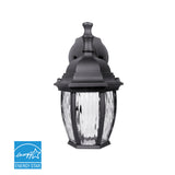 LED Wall Lantern | 6.4W | 450 Lumens | 3000 CCT | Non-Dimmable | Clear Water Glass Aluminum Housing | Euri Lighting