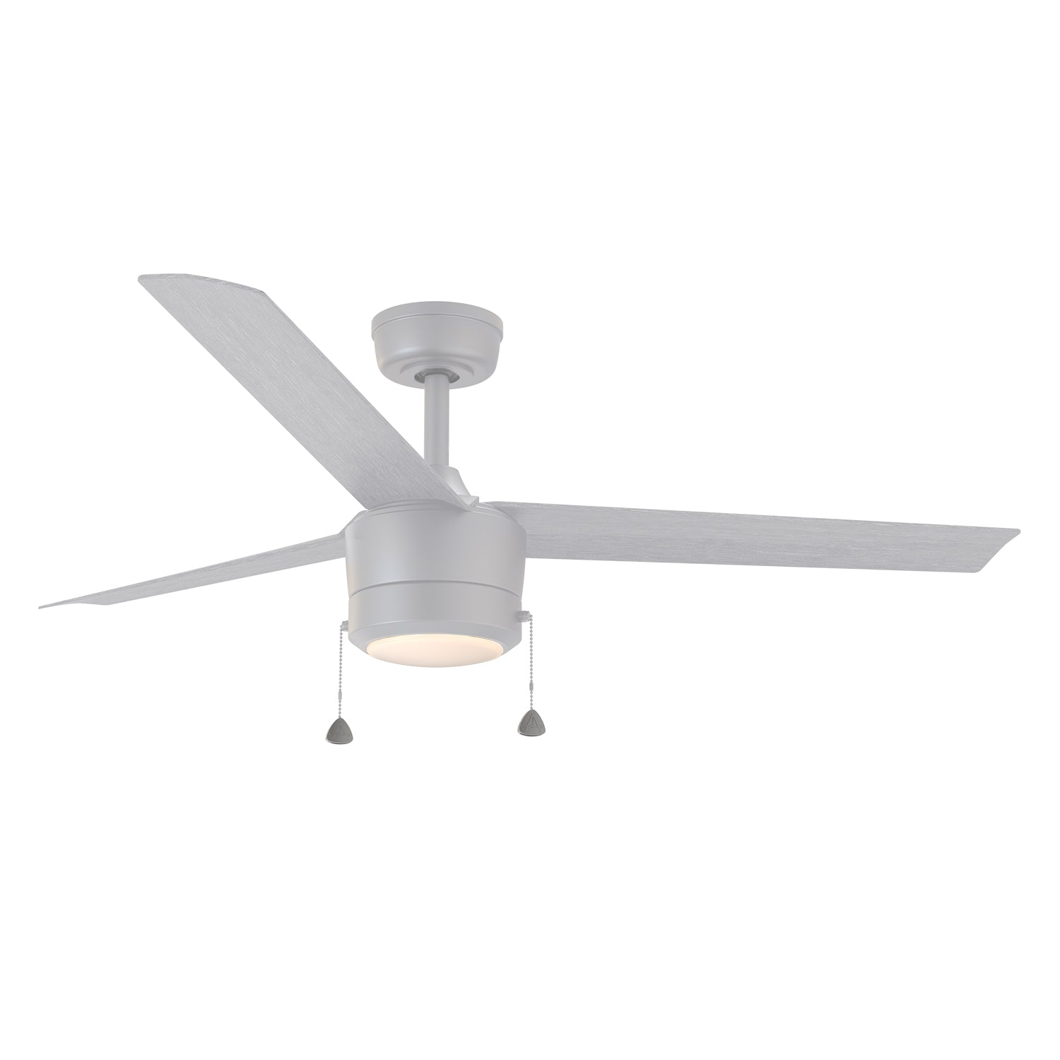 Indoor Fan | TRITOUR 52" | 18W LED | Adjustable CCT | Downrod Mount | Matte White - Nothing But LEDs