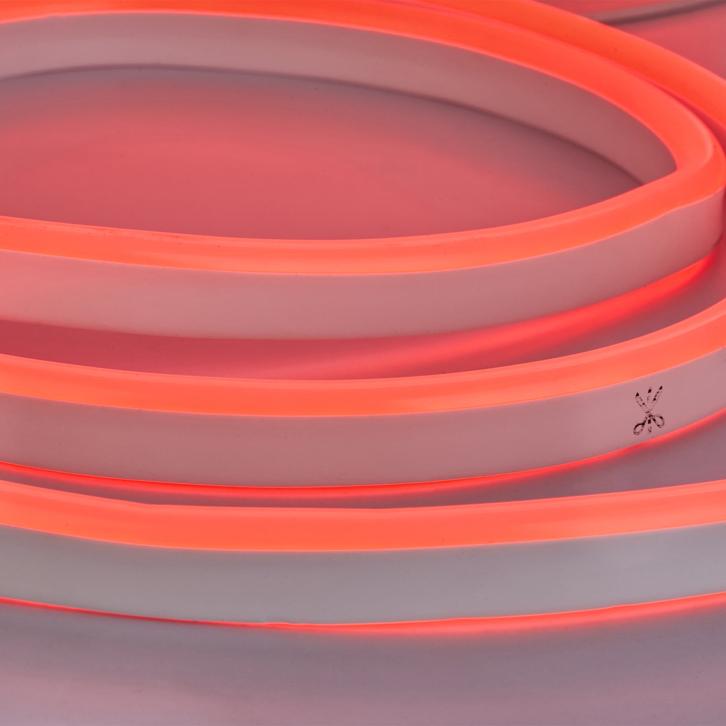 LED Flexible Neon Rope Light | 164 Watt | RED | 120V | 50 Feet | Includes Clips, Connectors & AC Powered KIT | IP67 | ETL Listed | 2 Year Warranty - Nothing But LEDs