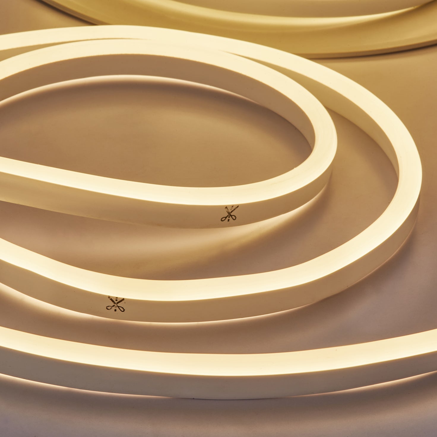 LED Flexible Neon Rope Light | 164 Watt | Yellow | 3000K | 120V | 50 Feet | Includes Clips, Connectors & AC Powered KIT | IP67 | ETL Listed | 2 Year Warranty - Nothing But LEDs