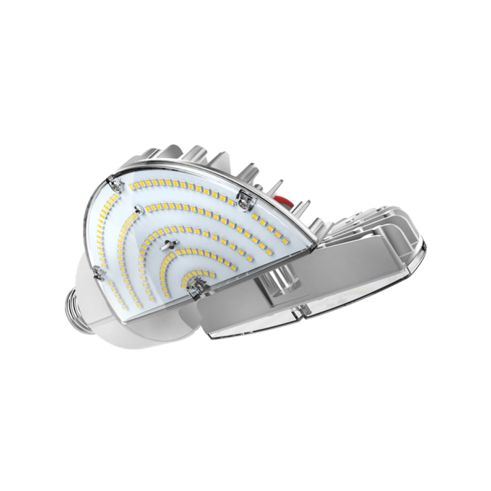 Keystone | LED HID Replacement Lamp | 70 Watt | 10500 Lumens | 5000K | 120–277V | EX39 Base | Multi Angle Adjustable Design | Direct Drive | UL, DLC Listed & ROHS Compliant | 5 Year Warranty - Nothing But LEDs