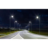 LED Area Light | 200 Watt | 25972 Lumens | 5000K | 120V-277V | Straight Arm Mount | Black Housing | IP65 | UL & DLC Listed | 5 Year Warranty - Nothing But LEDs